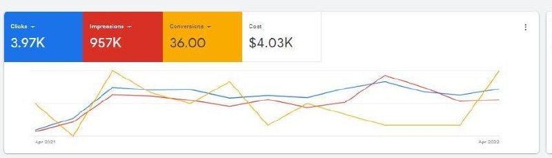 Real Google Ads campaign results